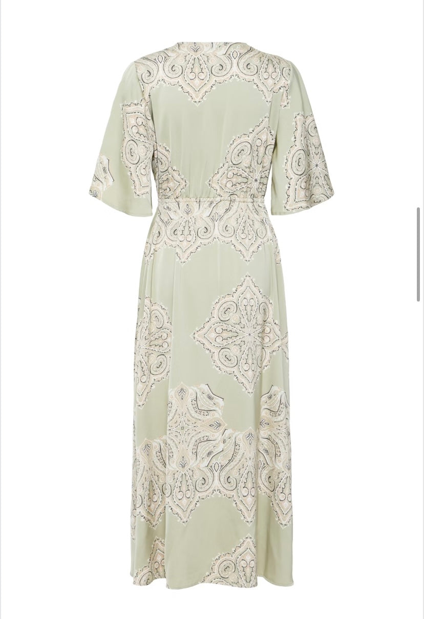 JANNIKE DRESS TEA PAISLEY MIX