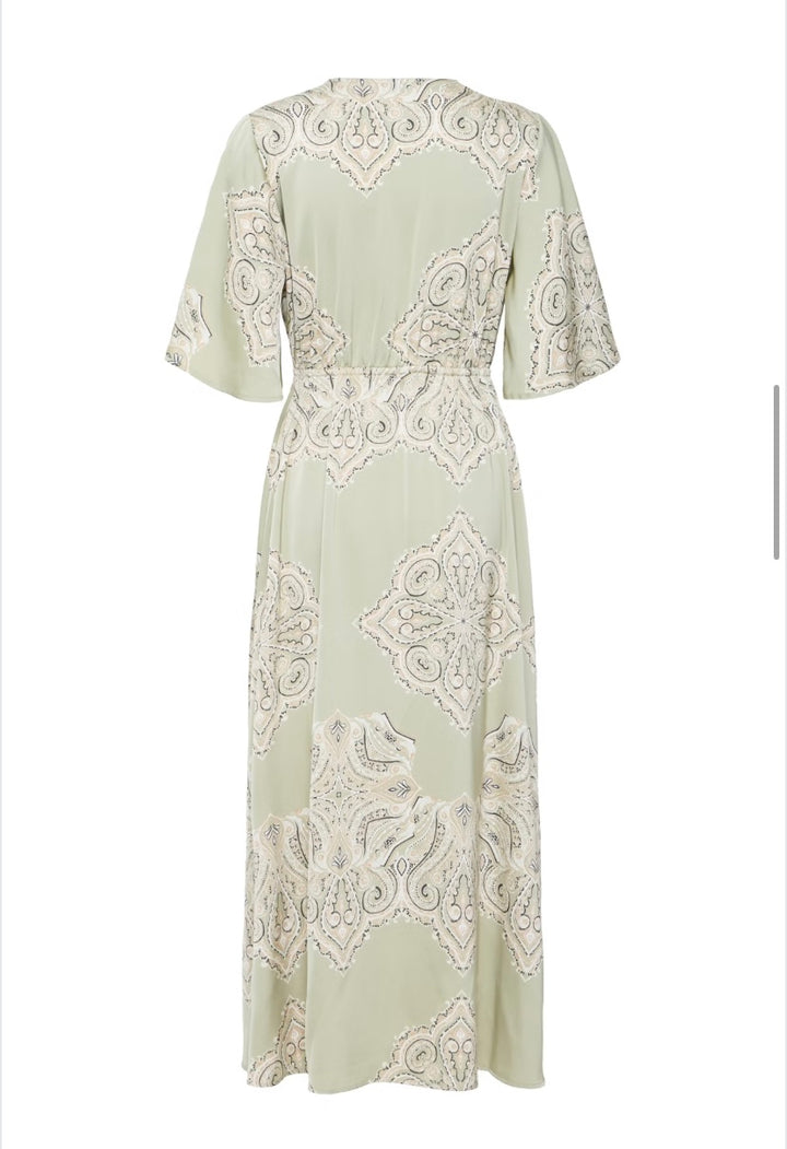 JANNIKE DRESS TEA PAISLEY MIX