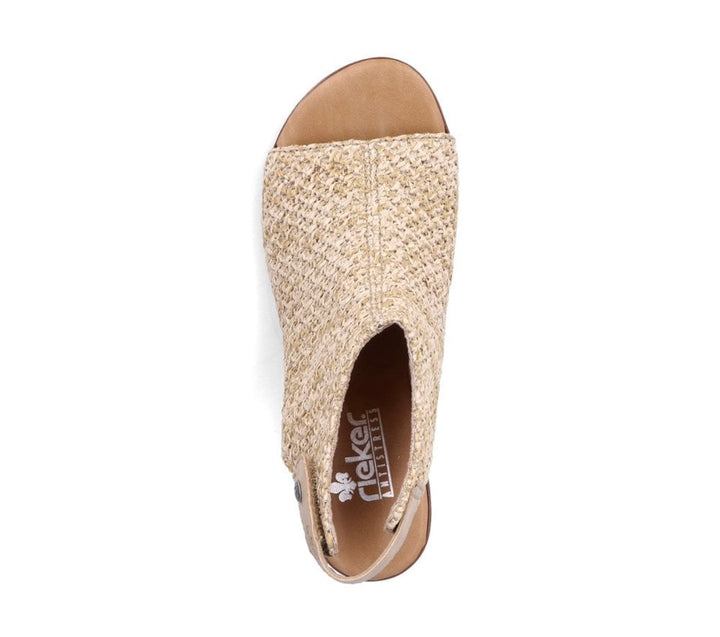 SAND BEIGE STRAP SANDALS