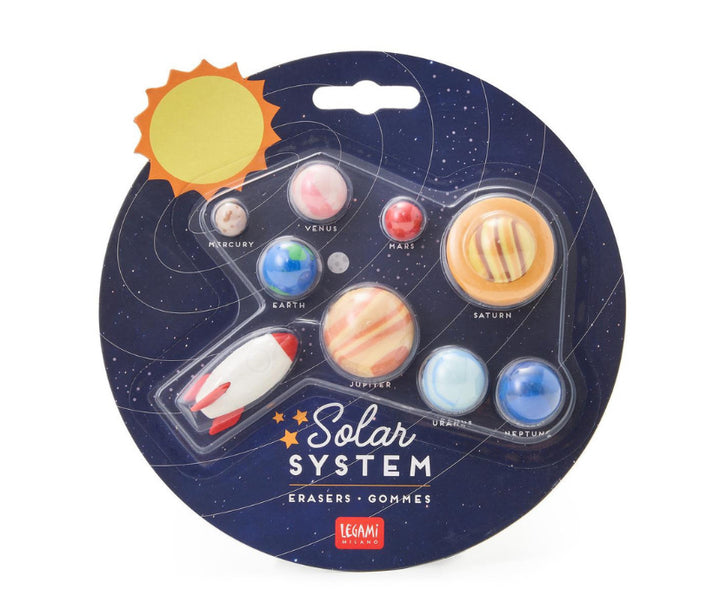 SOLAR SYSTEM RUBBER SET