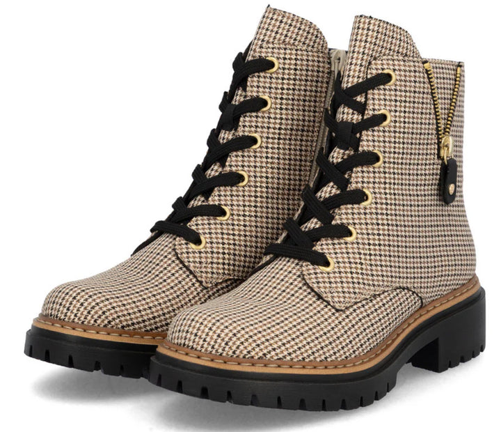 72617-60 BEIGE BOOTS