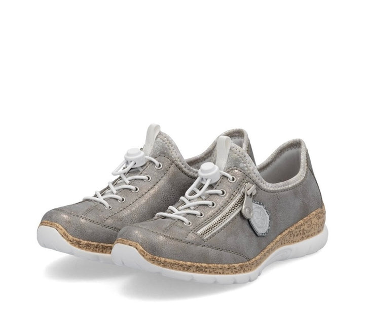 N4263-40 LADIES SHOES GREY SEITL. ANFLECHTER