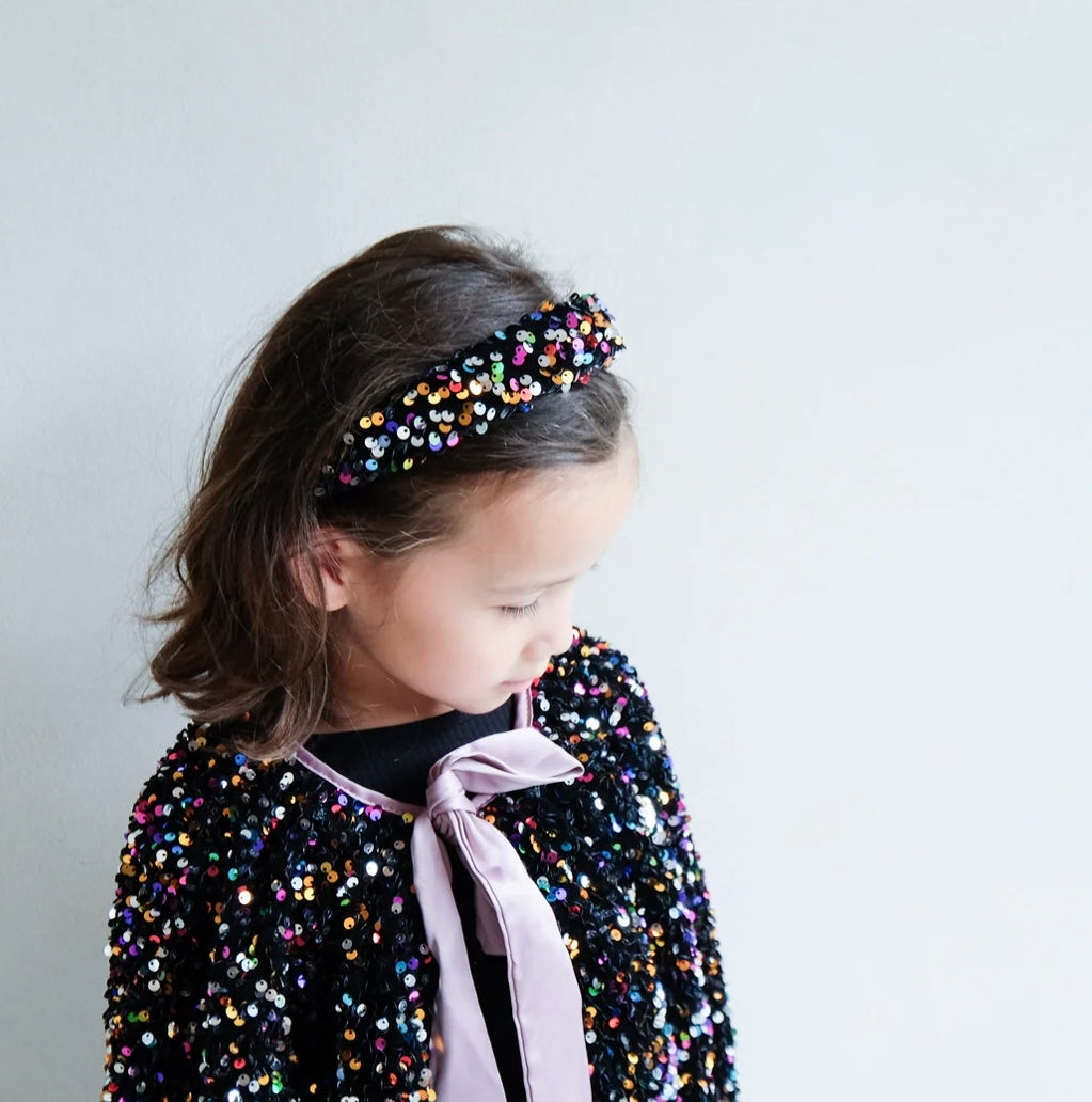 JAZZY SEQUIN HAIR BAND