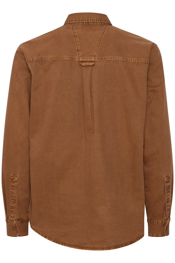 LONG SLEEVED TOFFEE SHIRT