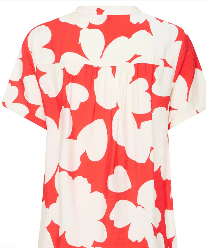 IBINE SS SHIRT FLAME FLOWER MIX