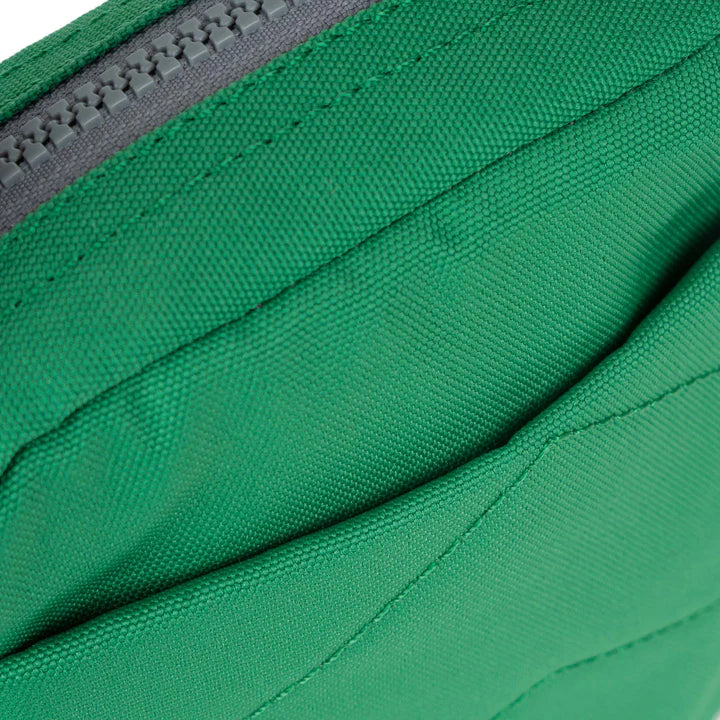 BOND RECYCLED SMALL MOUNTAIN GREEN CANVAS CROSSBODY BAG