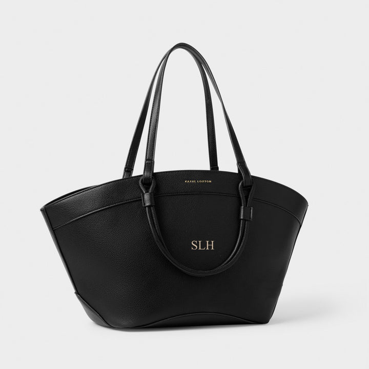 ASHA TOTE BAG BLACK 27CM 53.5CM