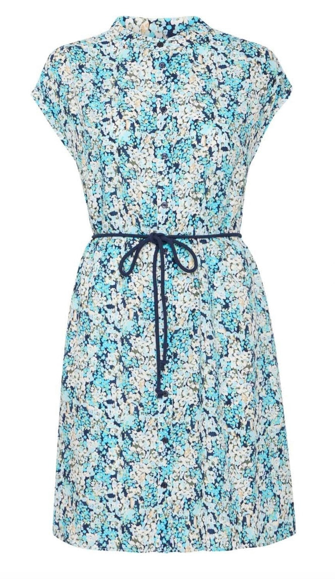 LALU DRESS BACHELOR BUTTON MIX