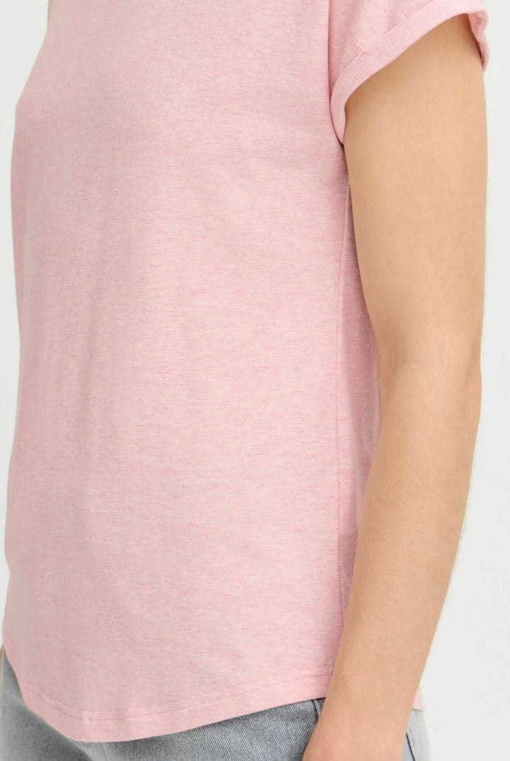 PAMILA T-SHIRT ROSEATE SPOONBILL MELANGE