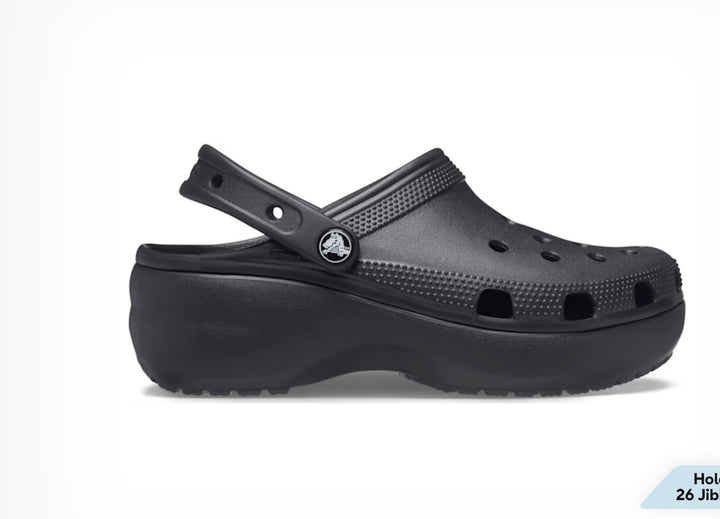 CLASSIC PLATFORM CLOG WOMENS BLACK