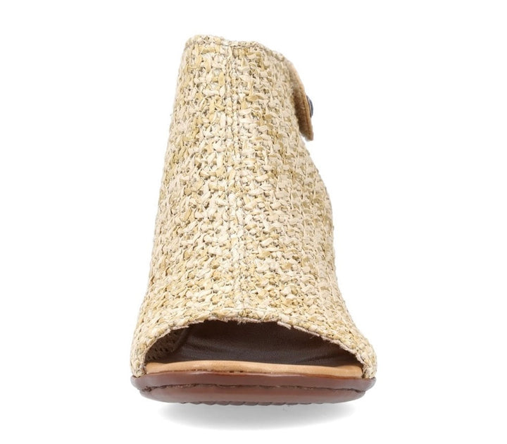 SAND BEIGE STRAP SANDALS