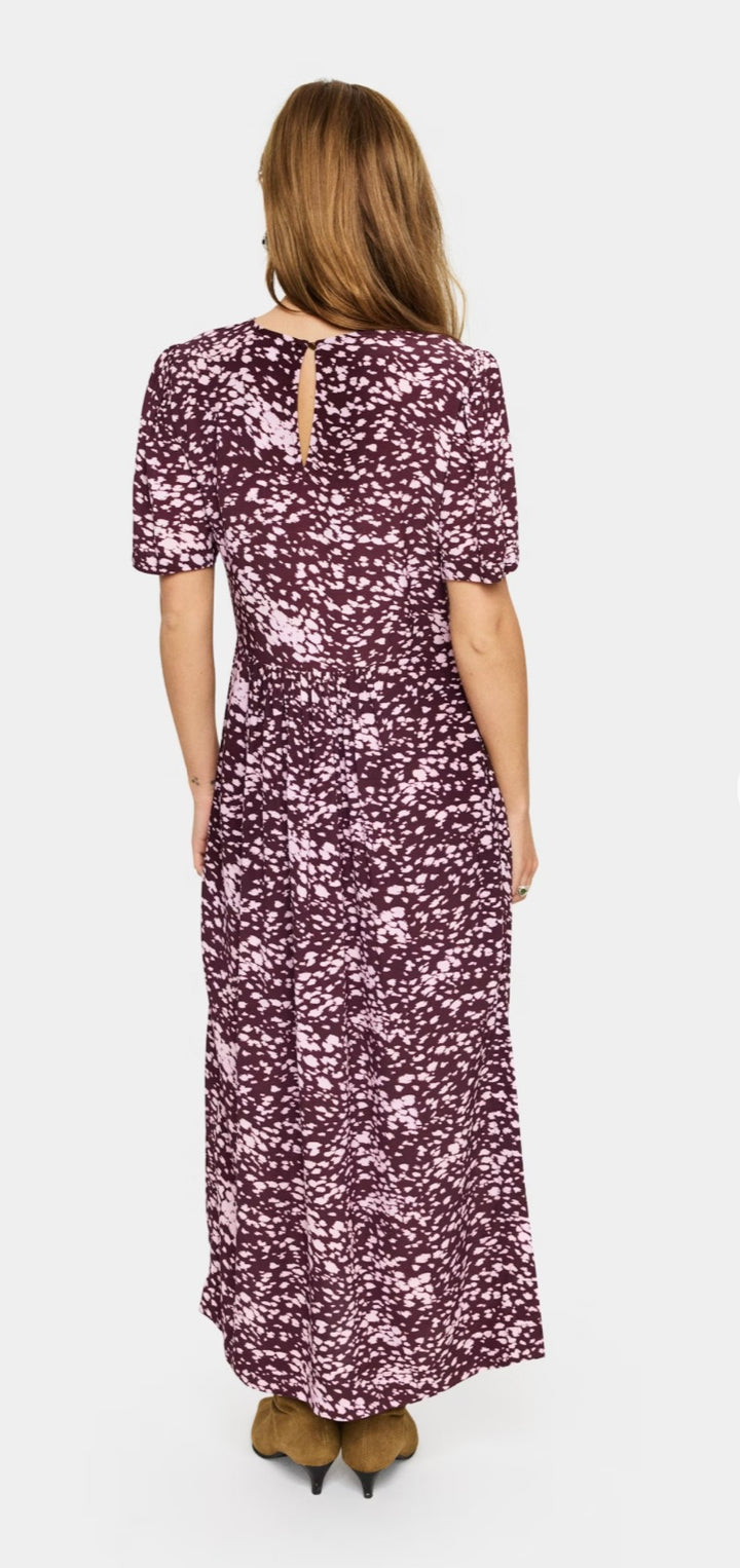 MALIKA SZ DRESS FUDGE SPOTTY ANIMAL