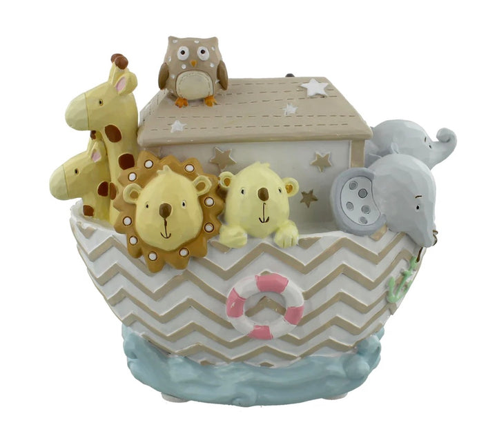 NOAHS ARK RESIN MONEY BOX