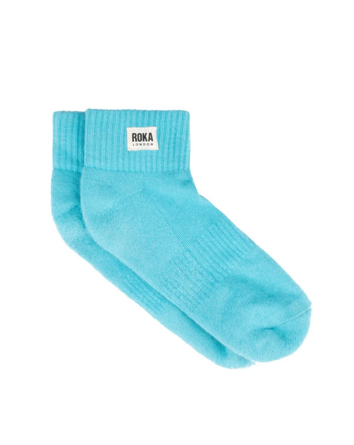 WEMBLEY ORGANIC SOCKS AQUATIC AWE