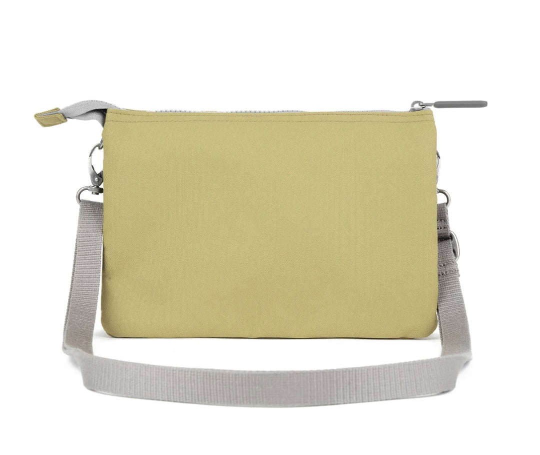 KAHKI CARNABY RECYCLED CANVAS CROSSBODY BAG