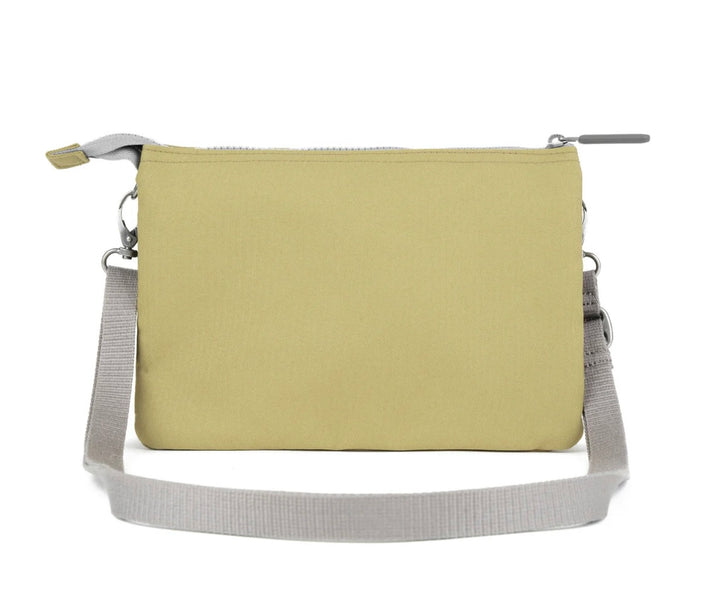 KAHKI CARNABY RECYCLED CANVAS CROSSBODY BAG
