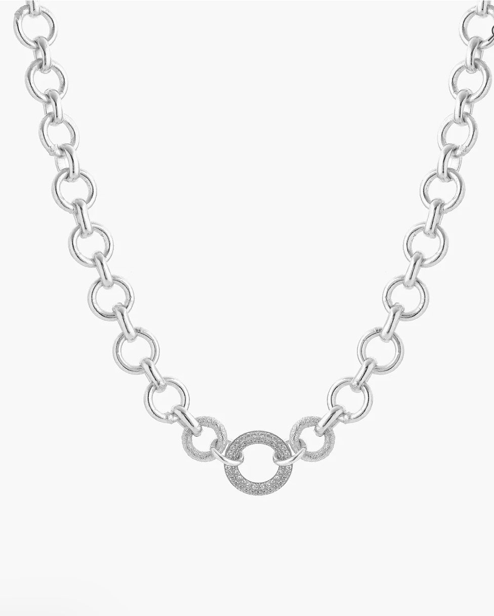 TUTTI GRAND SILVER NECKLACE