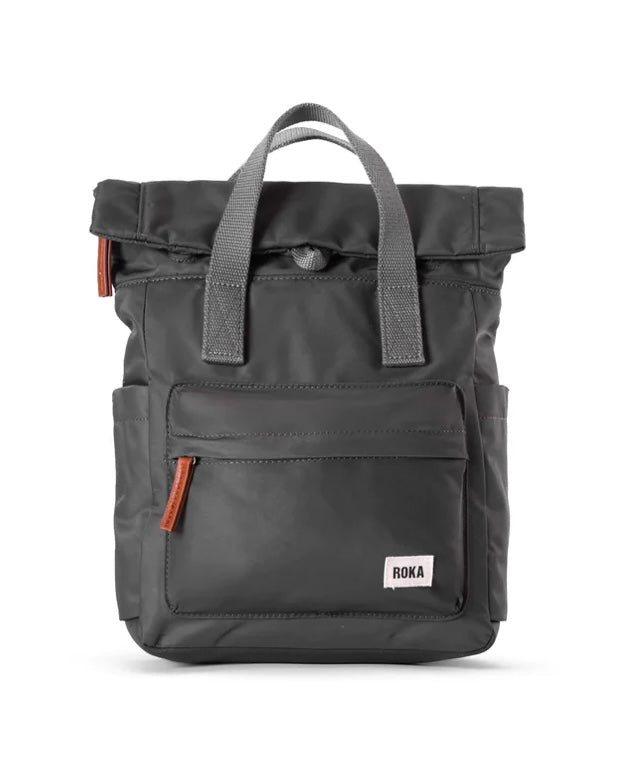 CANFIELD B GRAPHITE RECYCLED NYLON SMALL BACKPACK
