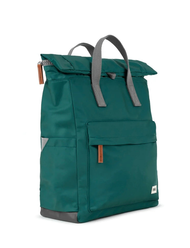 TEAL CANFIELD B RECYCLED NYLON MEDIUM BACKPACK