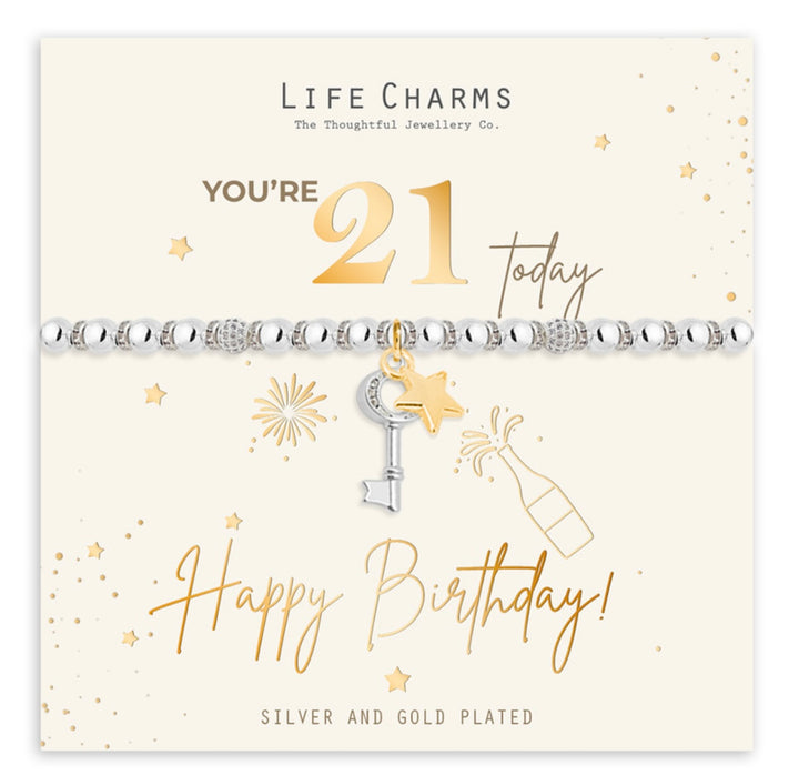 21 HAPPY BIRTHDAY BRACELET