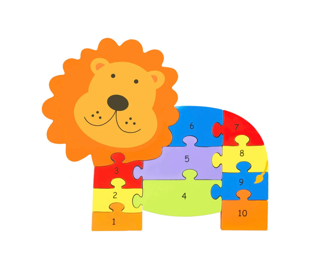 LION NUMBER PUZZLE (FSC®)