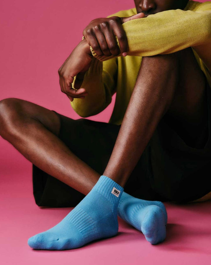 WEMBLEY ORGANIC SOCKS AQUATIC AWE
