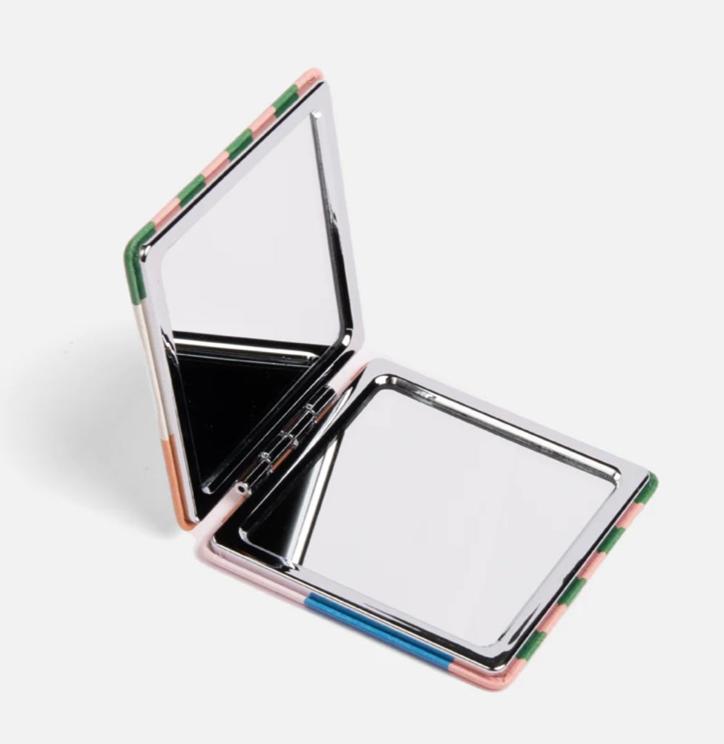 MULTI STRIPE POCKET MIRROR