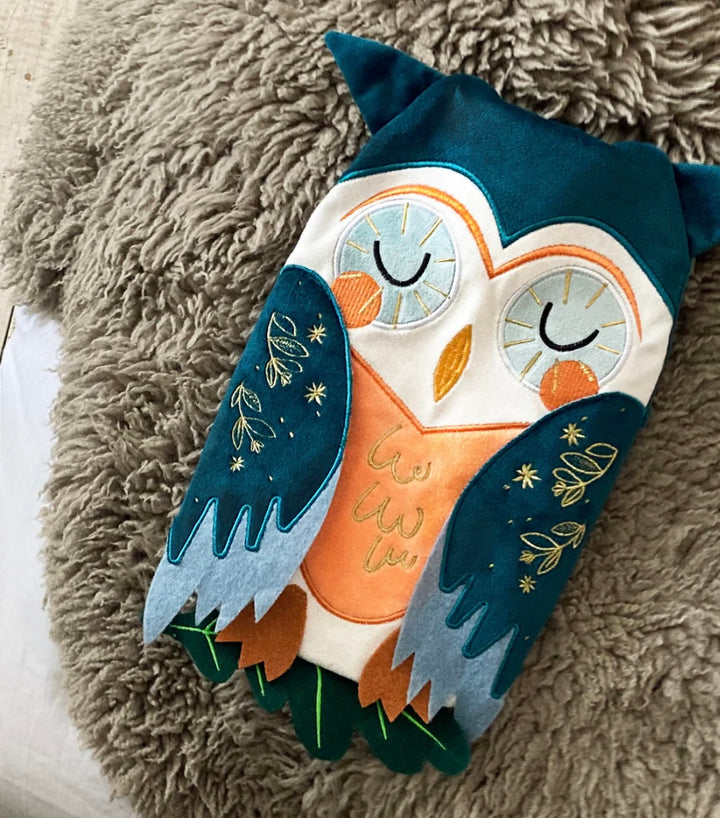 SECRET GARDEN OWL HOT WATER BOTTLE