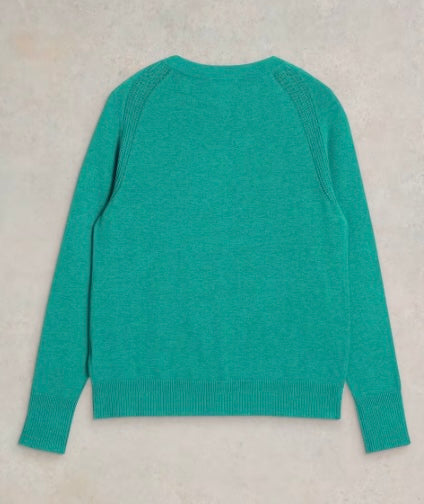 BRIGHT BLUE LULU CARDIGAN