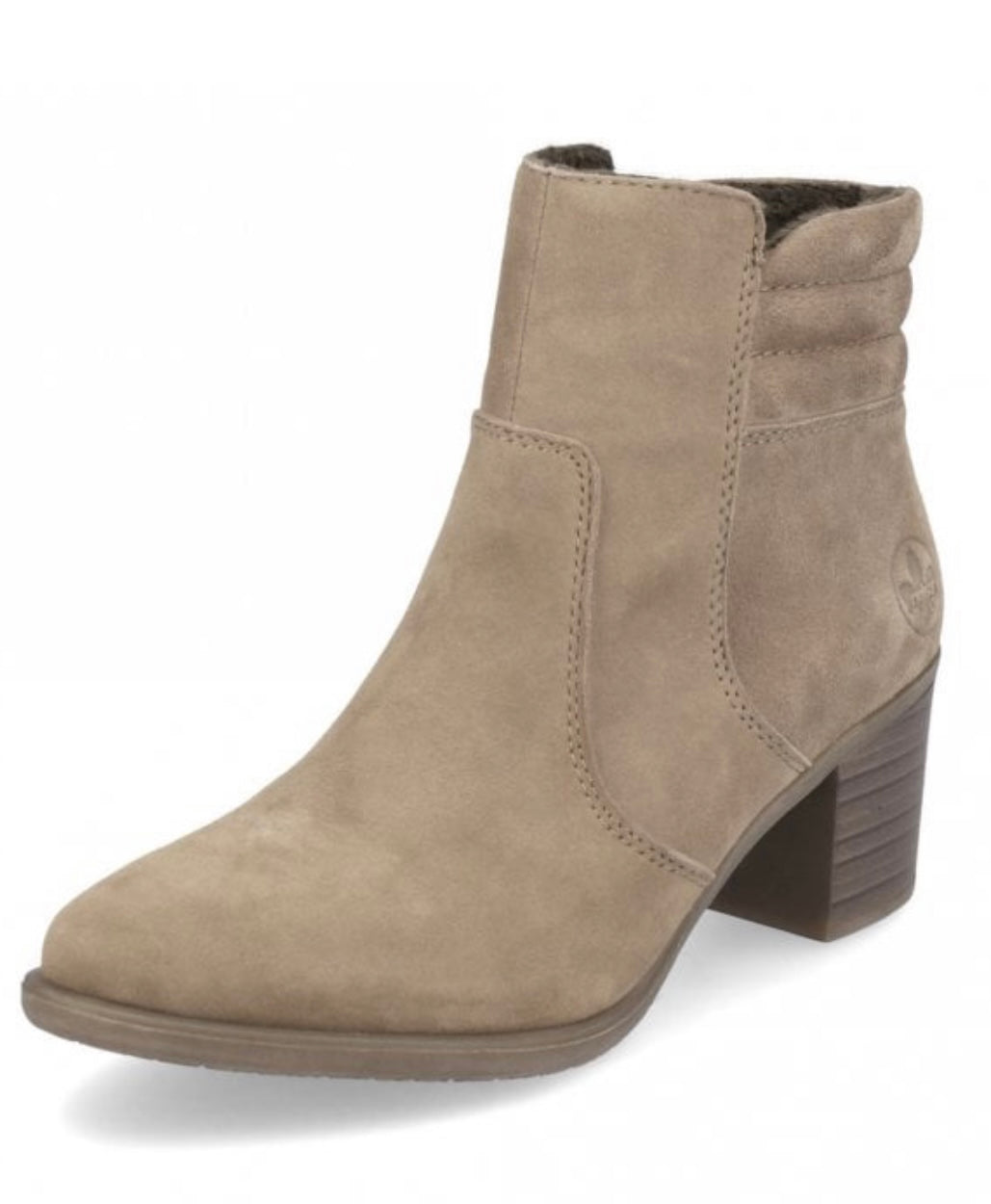 RIEKER BROWN ANKLE BOOT