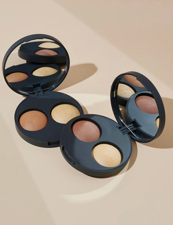 INIKA BAKED CONTOUR DUO - ALMOND