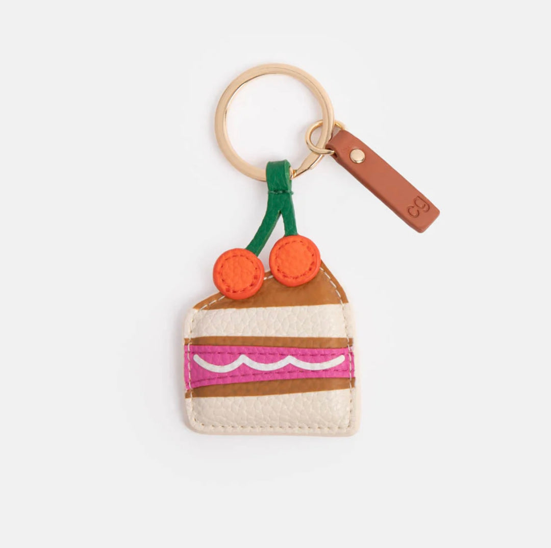 CAKE SLICE KEYRING