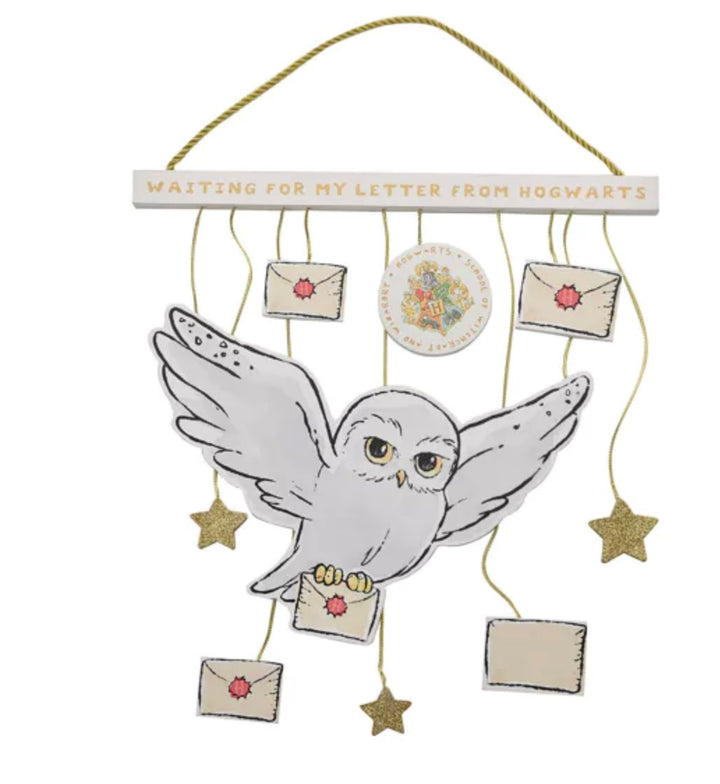 HARRY POTTER CHARMS HEDWIG PLAQUE
