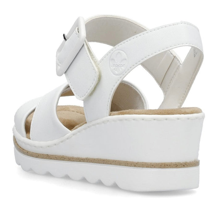 WHITE VELCRO STRAP WEDGE