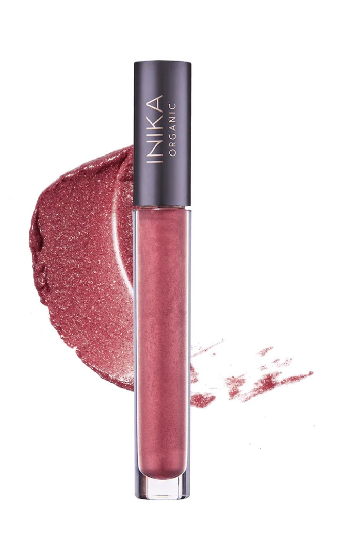 INIKA ORGANIC LIP GLOSS - ROSEWOOD