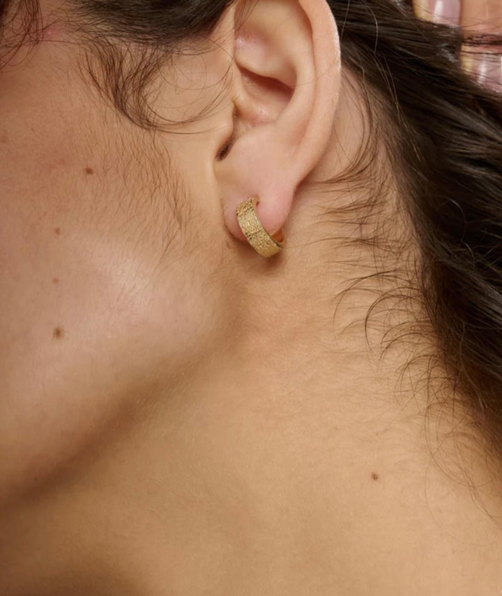 TIME EARRINGS GOLD