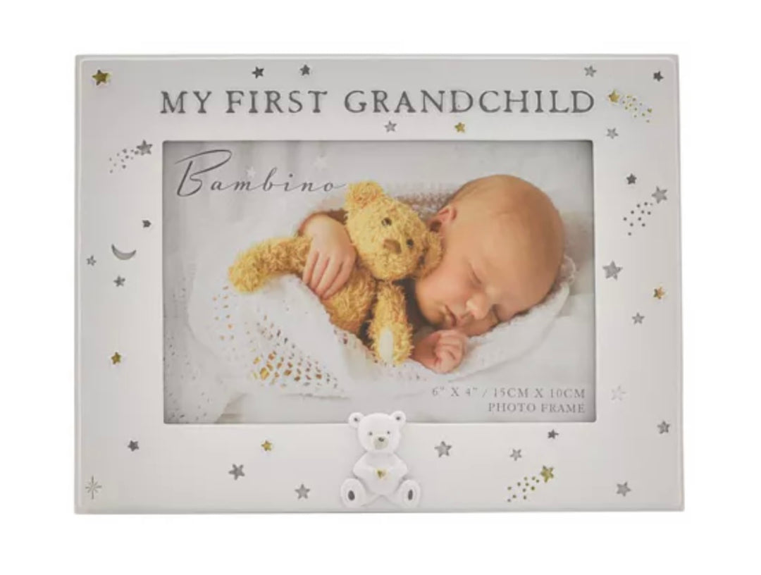 BAMBINO FIRST GRANDCHILD PHOTO FRAME 6x4