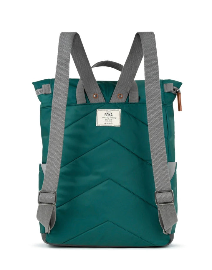 TEAL CANFIELD B RECYCLED NYLON MEDIUM BACKPACK
