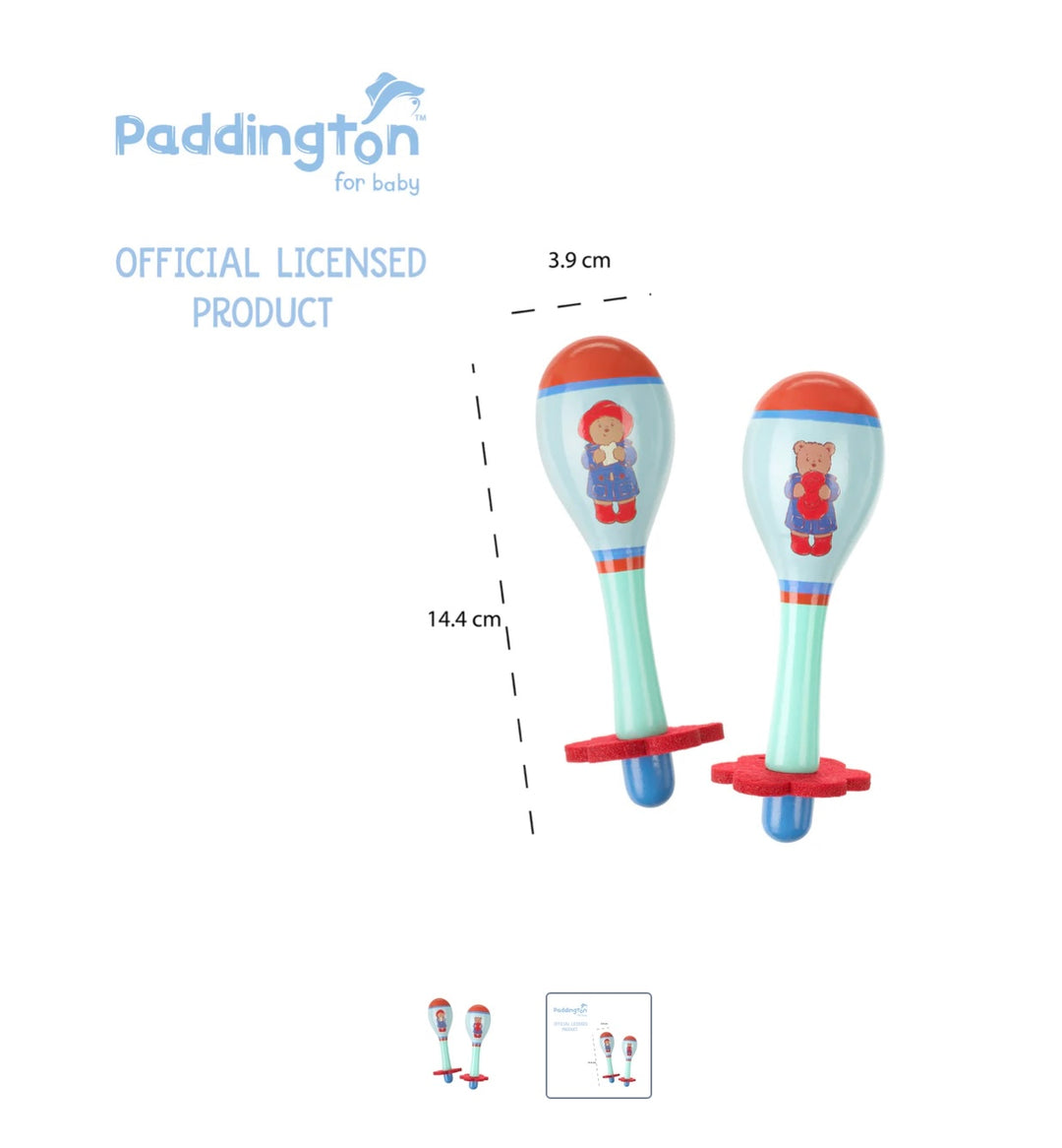 PADDINGTON™ MARACAS  (FSC®)