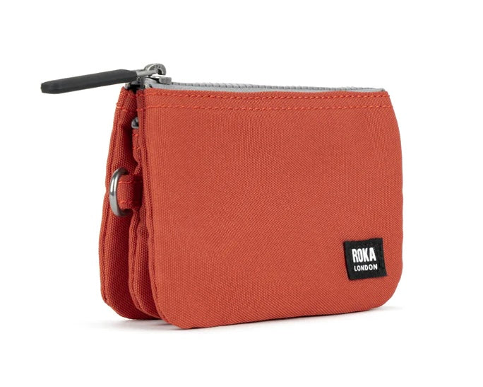 BLACK LABEL CARNABY ROOIBOS RECYCLED CANVAS WALLET