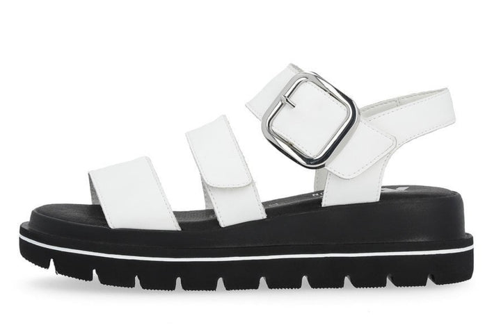 WHITE R-EVOLUTION CHUNKY SOLE SANDAL
