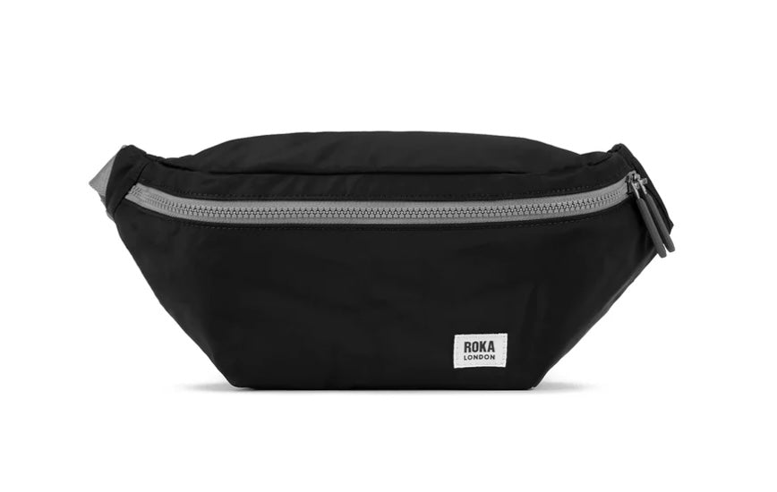 JUBILEE BLACK MEDIUM RECYCLED NYLON BAG