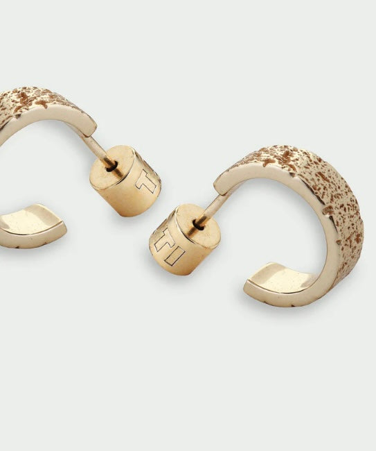 TIME EARRINGS GOLD