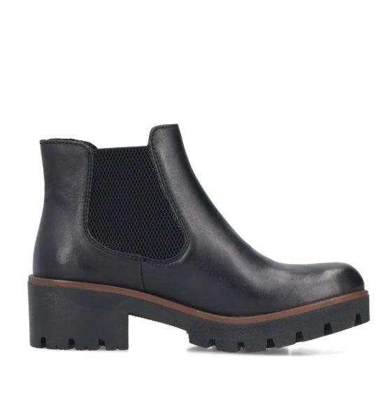 79265-03 BLACK ANKLE BOOT
