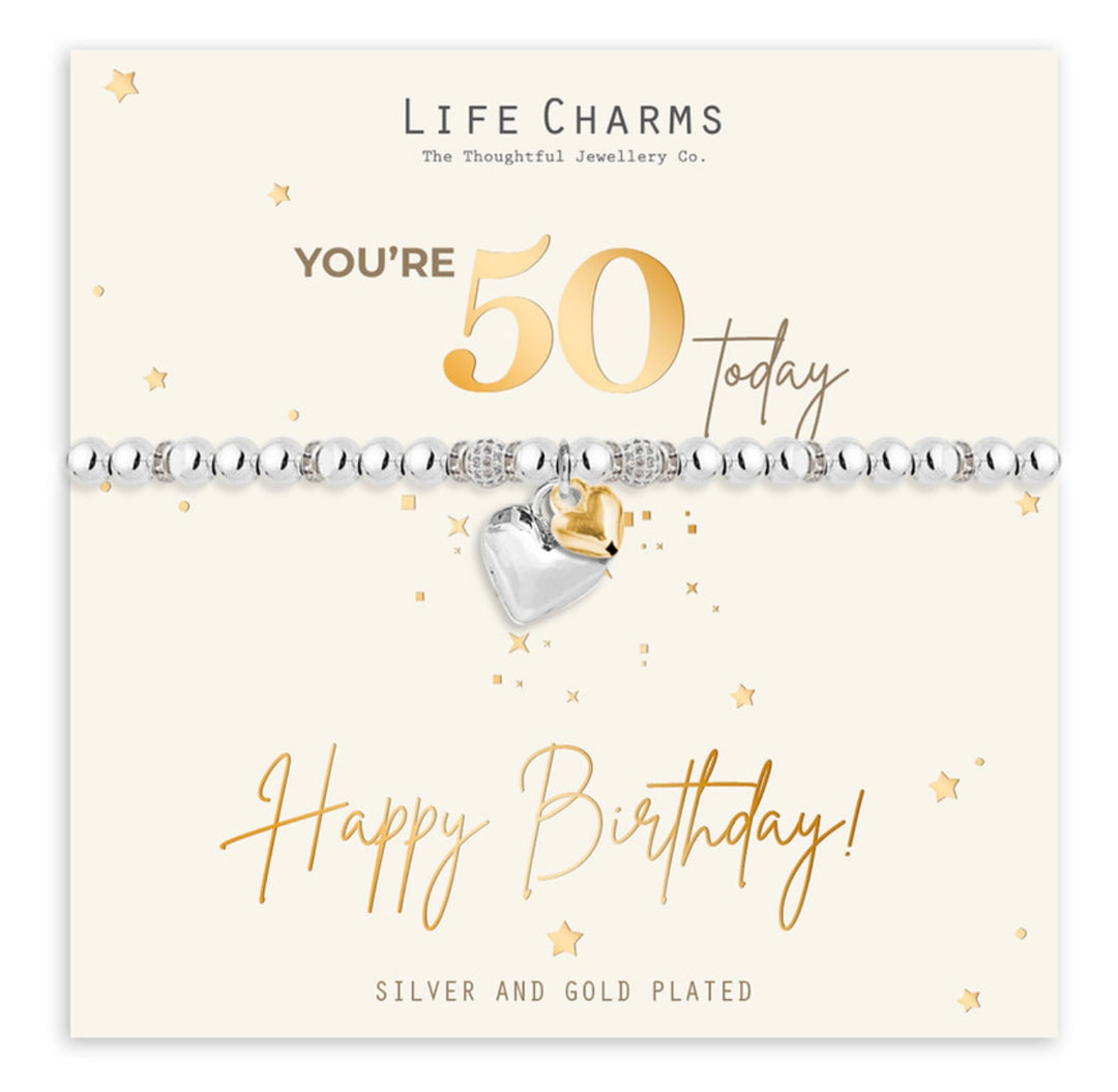 50TH HAPPY BIRTHDAY BRACELET