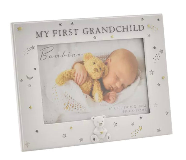 BAMBINO FIRST GRANDCHILD PHOTO FRAME 6x4