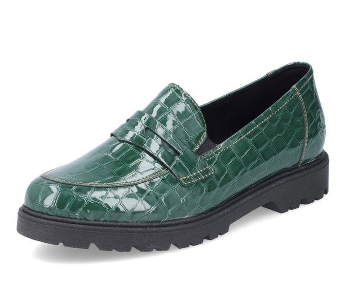 GREEN LOAFERS
