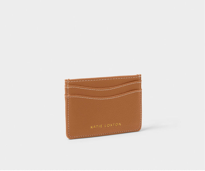 PERRI CARD HOLDER IN COGNAC