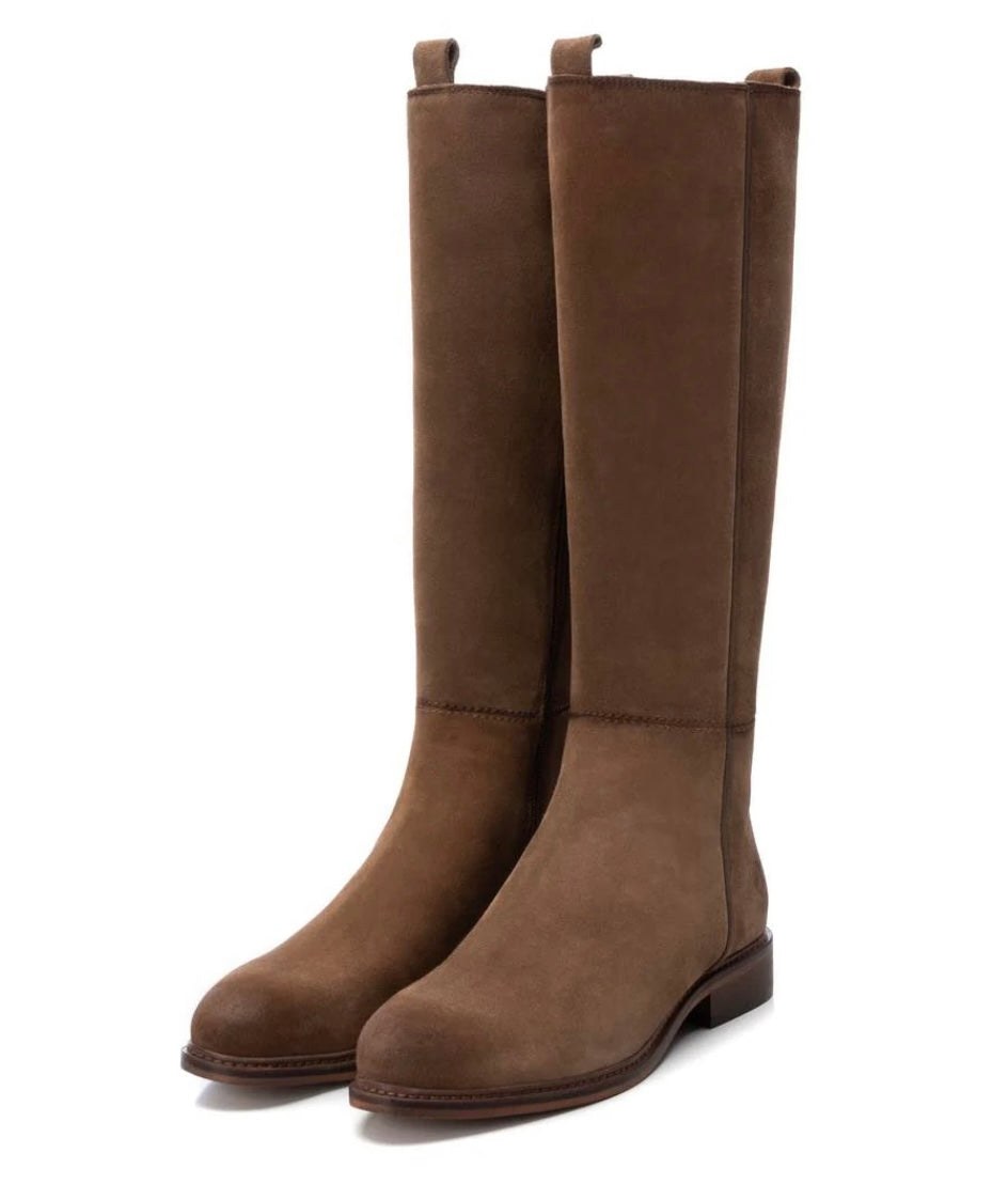 160978 TAUPE SUEDE LADIES BOOTS