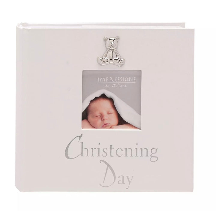 CHRISTENING PEARLISED PHOTO ALBUM